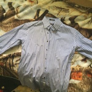 Lights blue and white dress shirt